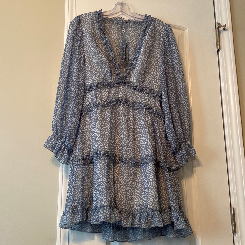 Amazon flirty blue dress